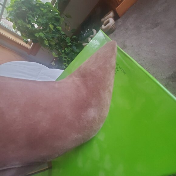 Sam Edelman Fiora Praline Suede Booties Size 7M - Picture 6 of 7